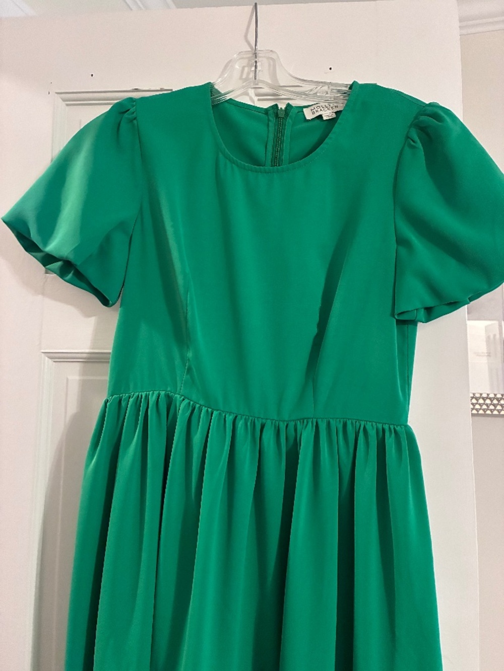 Molly Bracken green midi dress